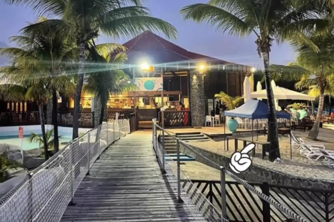 Studio Tahiti Vue Mer Saint-Francois  Kültér fotó